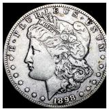 1898-S Silver Morgan Dollar LIGHTLY CIRCULATED