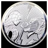 2024 Niue 1 oz Silver $2 Spider-Man vs Green Gobli