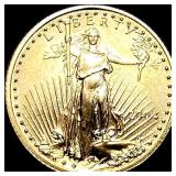 2004 1/10 oz Gold American Eagle $5 SUPERB GEM BU