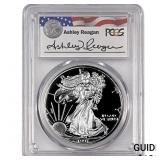 1997-P Silver Eagle PCGS PR69 DCAM Reagan Legacy
