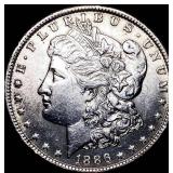 1886 Silver Morgan Dollar CHOICE AU