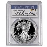 1994-P Silver Eagle PCGS PR70 DCAM Thomas D Rogers