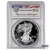 2000-P Silver Eagle PCGS PR69 DCAM Reagan Legacy