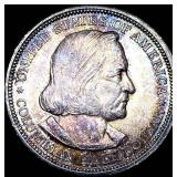 1893 Silver Columbian Half Dollar CHOICE BU