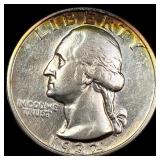 1932-D Silver Washington Quarter NEARLY UNCIRCULAT