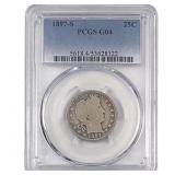 1897-S Barber Quarter PCGS G04
