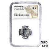 Roman Gallienus, AD 253-268 BI Dbl-Denarius NGC C