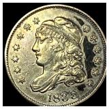 1835 Capped Bust Half Dime  CLOSELY UNCIRCULATED