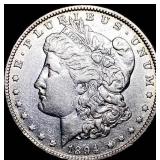 1894-S Silver Morgan Dollar NEARLY UNCIRCULATED