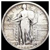 1927-S Silver Standing Liberty Quarter LIGHTLY CIR
