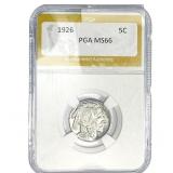 1926 Buffalo Nickel PGA MS66MS66