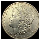 1901 Morgan Silver Dollar CLOSELY UNCIRCULATED
