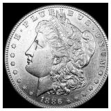 1886-S Silver Morgan Dollar CLOSELY UNCIRCULATED