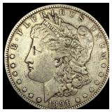 1891-O Silver Morgan Dollar NEARLY UNCIRCULATED