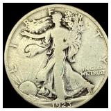 1923-S Silver Walking Liberty Half Dollar NICELY C