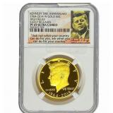 1964-2014-W Gold Kennedy 50C NGC PF69 Ultra Cameo