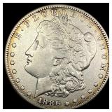 1886-S Silver Morgan Dollar NEARLY UNCIRCULATED
