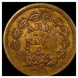 Civil War Token "Army & Navy" / "The Federal Un
