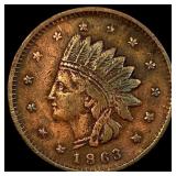 1863 Indian Head Cent LIGHTLY CIRCULATED
