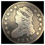 1815 Capped Bust Quarter  LIGHTLY CIRCULATED
