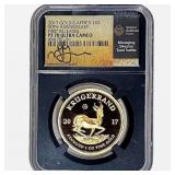 2017 South Africa 1 OZ Gold 1 Krugerrand NGC PF70
