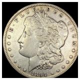 1894-O Silver Morgan Dollar NEARLY UNCIRCULATED