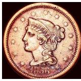 1856 Braided Hair Large Cent UNCIRCULATED