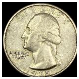 1935-D Silver Washington Quarter NEARLY UNCIRCULAT