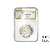 1946 Iowa Half Dollar PGA MS68