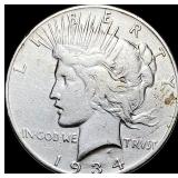1934-S Peace Silver Dollar HIGH GRADE