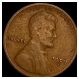 1909-S Lincoln Wheat Cent NICELY CIRCULATED