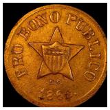 1863 Civil War Token New York Fuld 630AY-1a. LIGHT