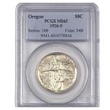 1926-S Oregon Trail Half Dollar PCGS MS65