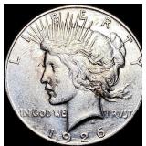 1926-S Silver Peace Dollar CLOSELY UNCIRCULATED