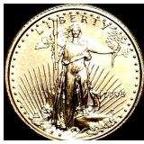 1998 1/10 oz Gold American Eagle $5 SUPERB GEM BU