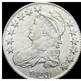 1823 Capped Bust Half Dollar NEARLY UNCIRCULATED
