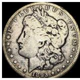 1893-CC Silver Morgan Dollar  LIGHTLY CIRCULATED