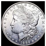 1886 Morgan Silver Dollar CHOICE AU