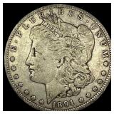 1891-O Silver Morgan Dollar NEARLY UNCIRCULATED