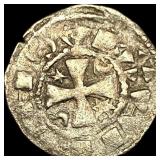 1248-1279 Portugal Alfonso III Silver Dinero NEARL