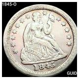 1845-O Seated Liberty Dime HIGH GRADE