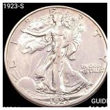 1923-S Walking Liberty Half Dollar UNCIRCULATED