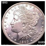 1893 Morgan Silver Dollar CHOICE BU