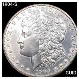 1904-S Morgan Silver Dollar CHOICE BU