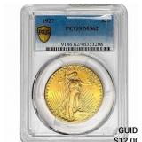 1927 $20 Gold Double Eagle PCGS MS62