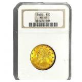 1893 $10 Gold Eagle NGC MS61