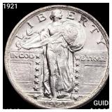 1921 Standing Liberty Quarter CHOICE BU