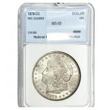 1878-CC Morgan Silver Dollar NNC MS65