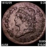 1810/09 S-281 Classic Head Large Cent CHOICE AU