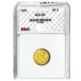 1903 $2.50 Gold Quarter Eagle RNG MS66